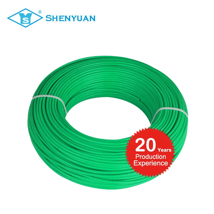 SHENYUAN 20awg PTFE Wire AWM1584 1000V 200 degree Silver Plated Copper Cable Hook up Wire