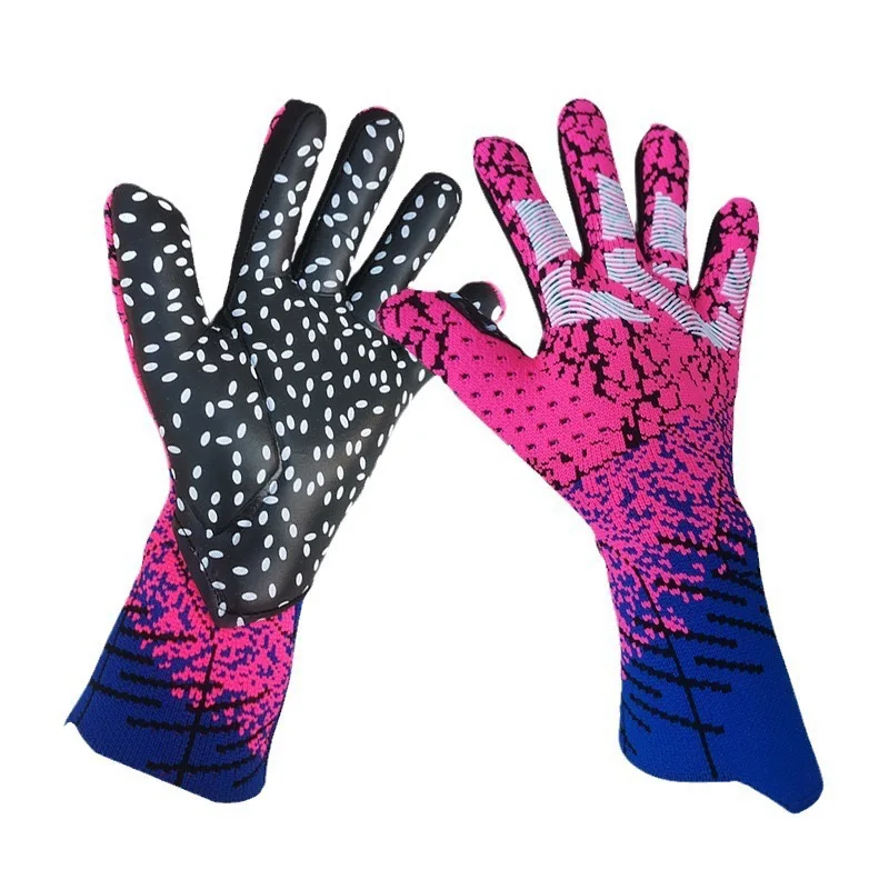 Professional new Latex 4mm Football Protective Finger Breathable Soccer Goalkeeper Gloves