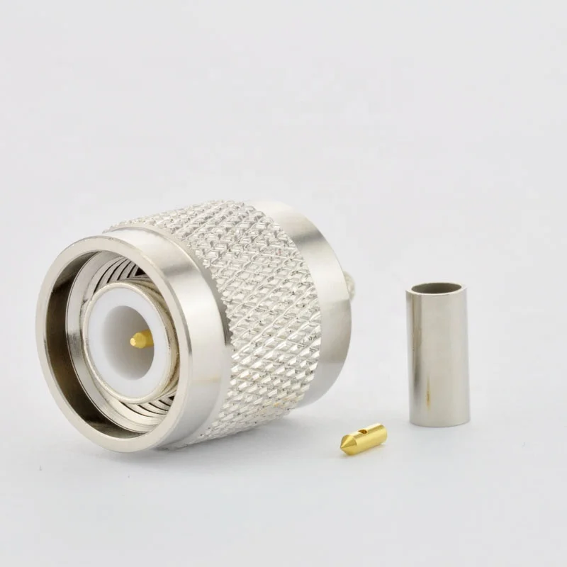 4GHz TNC Male Crimp RG316 RG188 LMR100 RG174 Cable, TNC male rg174 RG188 LMR100, tnc male connector