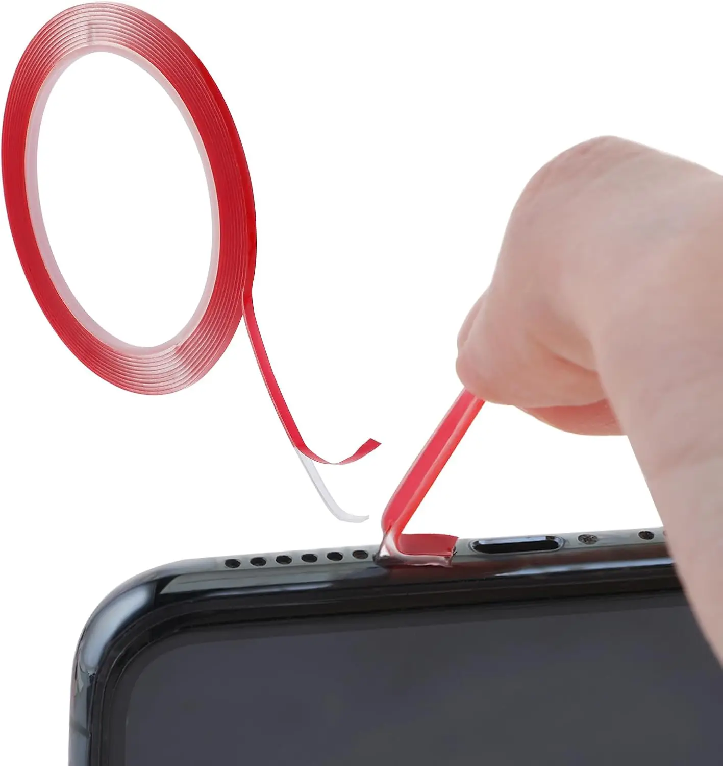 Cell Phone Cleaning Kit Cleaner Tape for Speaker and Receiver Mobile Hole Dust Removal Adhesive