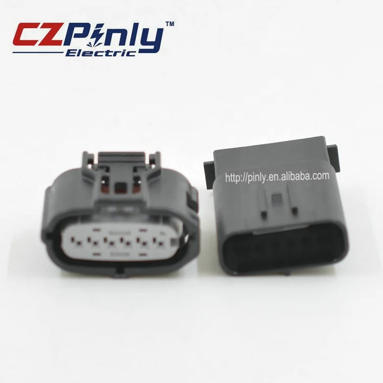 Водонепроницаемый мужской педаль акселератора 6 штифтов авто электрический разъем