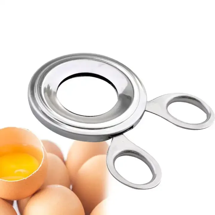 Kitchen Accessories Easy Egg Tools Stainless Steel Egg Shell Cutter Cracker Egg Scissors