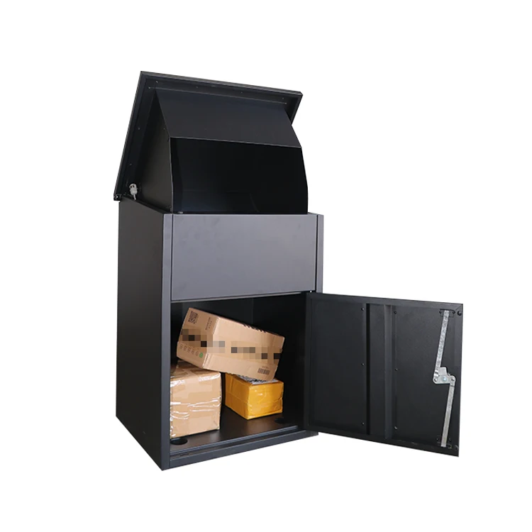Modern parcel letter post mailbox metal package
