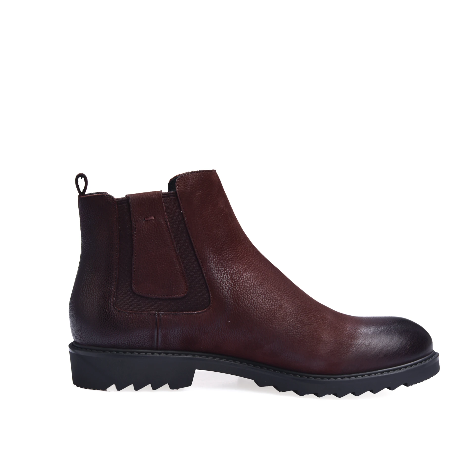 Hot Sale & High Quality Suede Warm-Up Leather Chelsea Boots Moto China Hiking Boots Big Red Boots Mschf