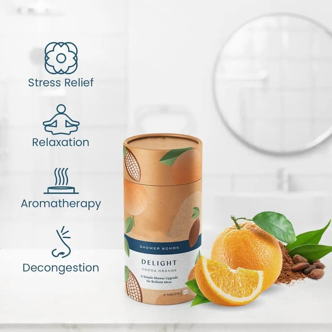 Wholesale Long Lasting Scent Shower Steamers Aromatherapy Shower Bombs With Essential Oils For Women Men Instant Stress Relief