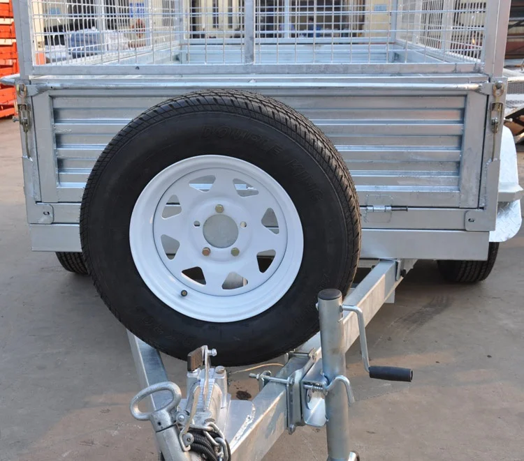 Горячеоцинкованный 8x5 9*5 тандемный опрокидной прицеп