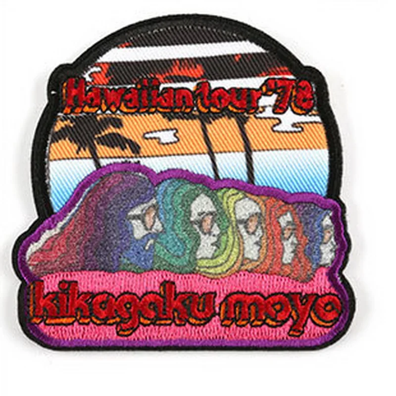 Custom Badge Embroidery Patched with Hook on back Patch