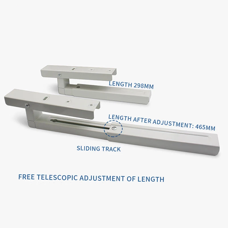 Zuogang Custom air conditioning Microwave wall bracket outdoor gold shelf invisible beam brackets Microwave oven bracket