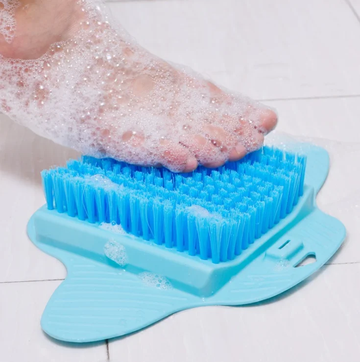 Bathroom Foot Brush Feet Cleaner Foot Scrubber Feet Shower Spa Foot Massage Cleaning Brush