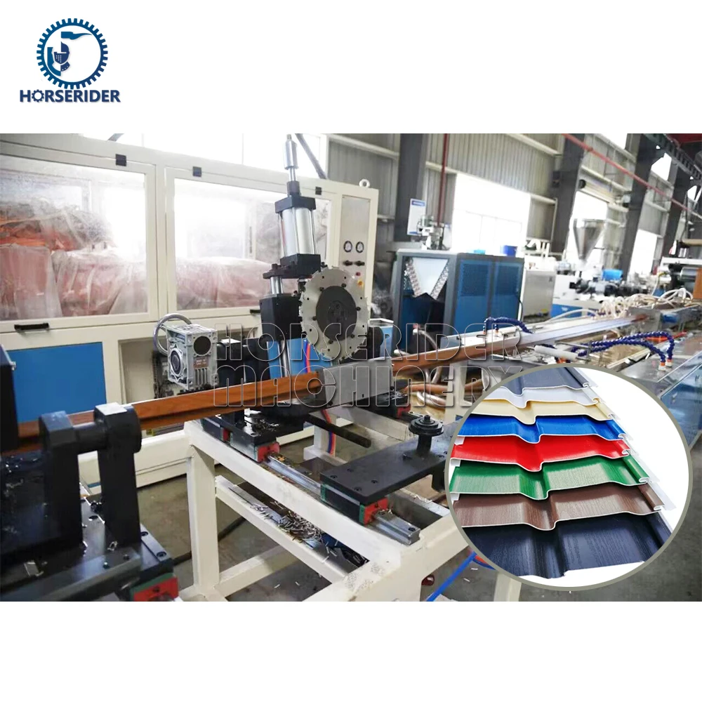 PVC Outdoor Soffit panel and siding panel machine production line for wall panel
