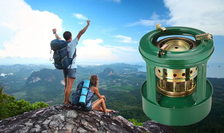 HongQiang Portable Cooking Heating Camping Outdoor Round Kerosene Burner Stove