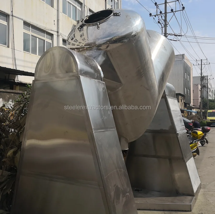 V форма небольшой гранулы порошок блендер смеситель машина/лаборатории вертикальный V тип смешивания машины