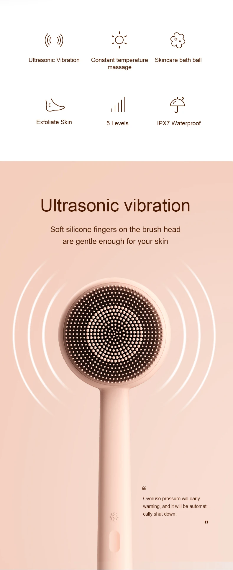 product 2021 oil in japan body massage suit with high quality PMD CleanBody