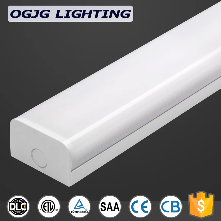 OGJG 2 фута 4 5 футов Белый флуоресцентный офисный магазин алюминиевый профиль полоса крепление потолочный светодиодный светильник