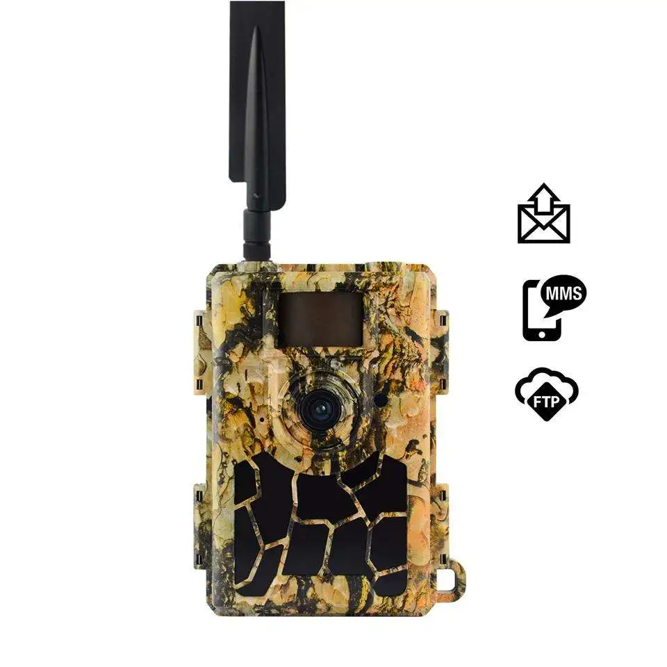 24MP mini 4G celullar camera hunting 5.8CG GSM/GPS tracking trail camera IP66