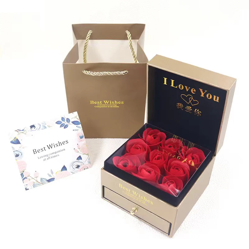 Forever Preserved Ring Jewelry Gift Rose Box For Mothers Day