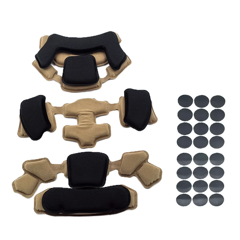 Hot Selling Eva Pad Kit Tactical Helmet Padding Helmet Suspension System FAST MICH Adjustable Tactical Helmet Accessories