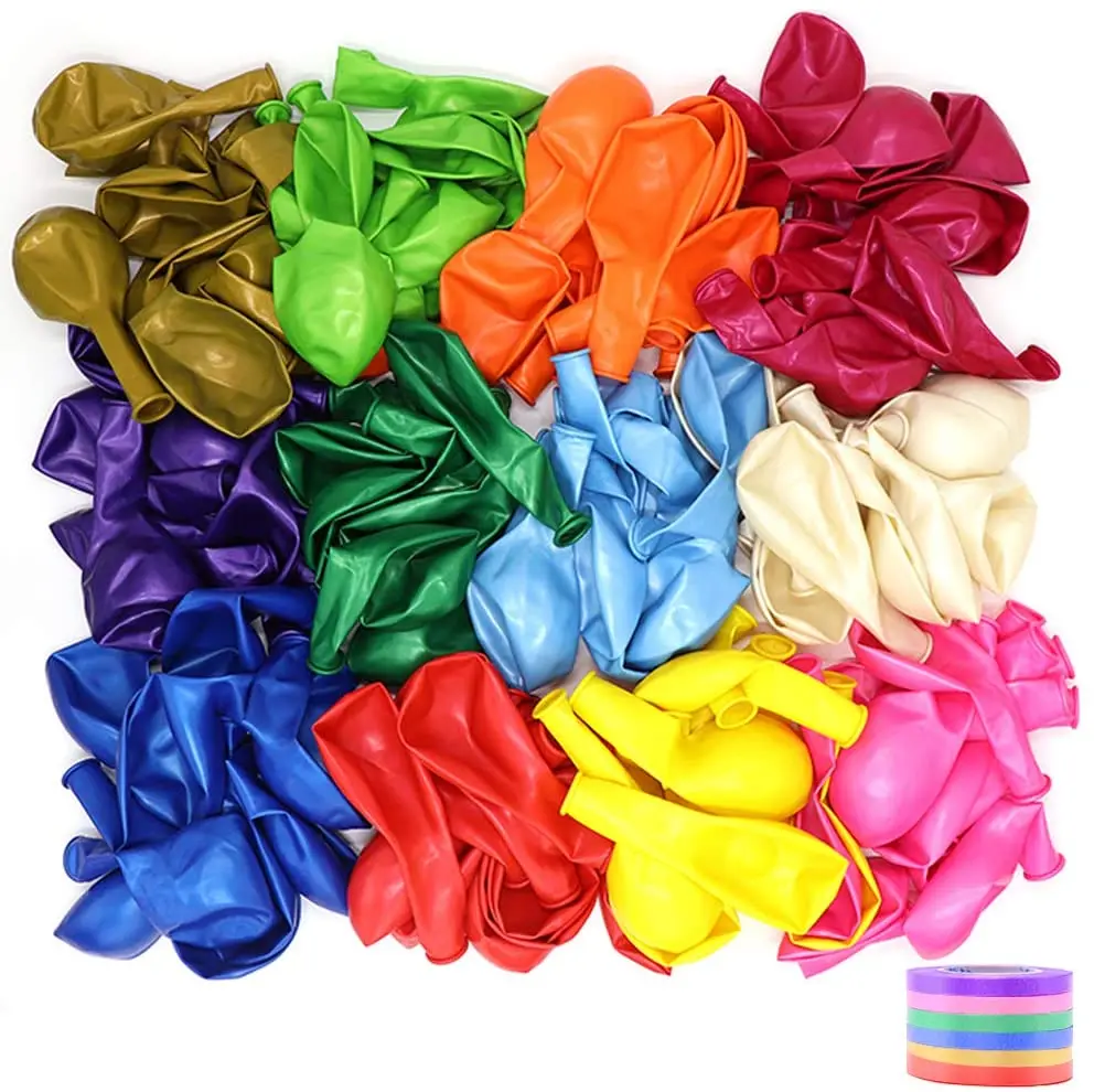 Cheap 12 Inch Birthday Party Decoration Balloon High Quality Globos Fiesta Colored Pearl Latex Balloon For Child Baby Shower