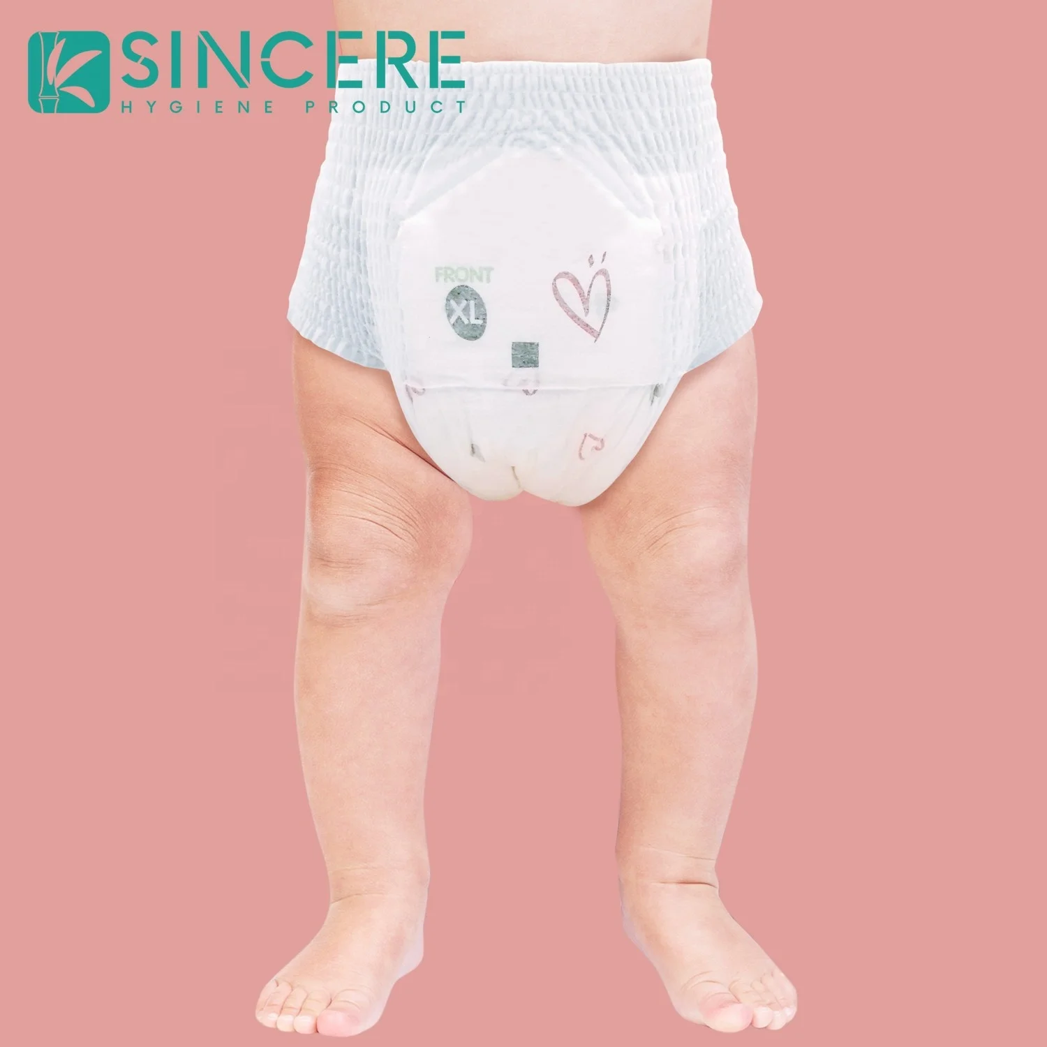 OEM & ODM High Quality Soft Baby Care Pants Disposable Printed Training Pull Up Diapers Manufacturers In China