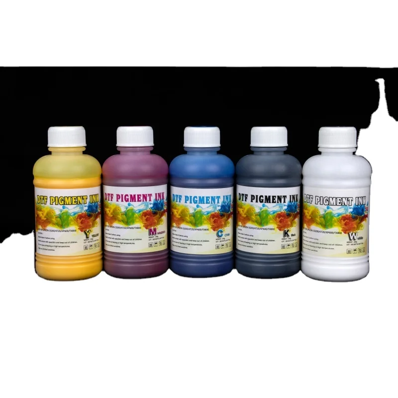 Dtf colourdtf ink 250ml pigment dtf ink 4720 I3200 l1800 inks