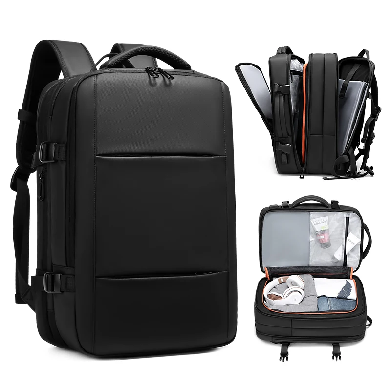 new design factory business polyester oxford with usb charging wholesale custom men travel waterproof laptop school backpack bag