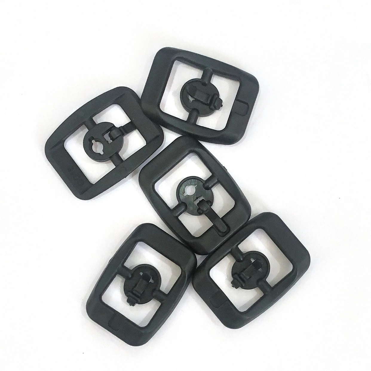 Custom Slippers Buckle Slide Ladies Slippers Slides Thick-soled Double Belt Buckles Sandals Shoe Buckle Accessories Direct Sale