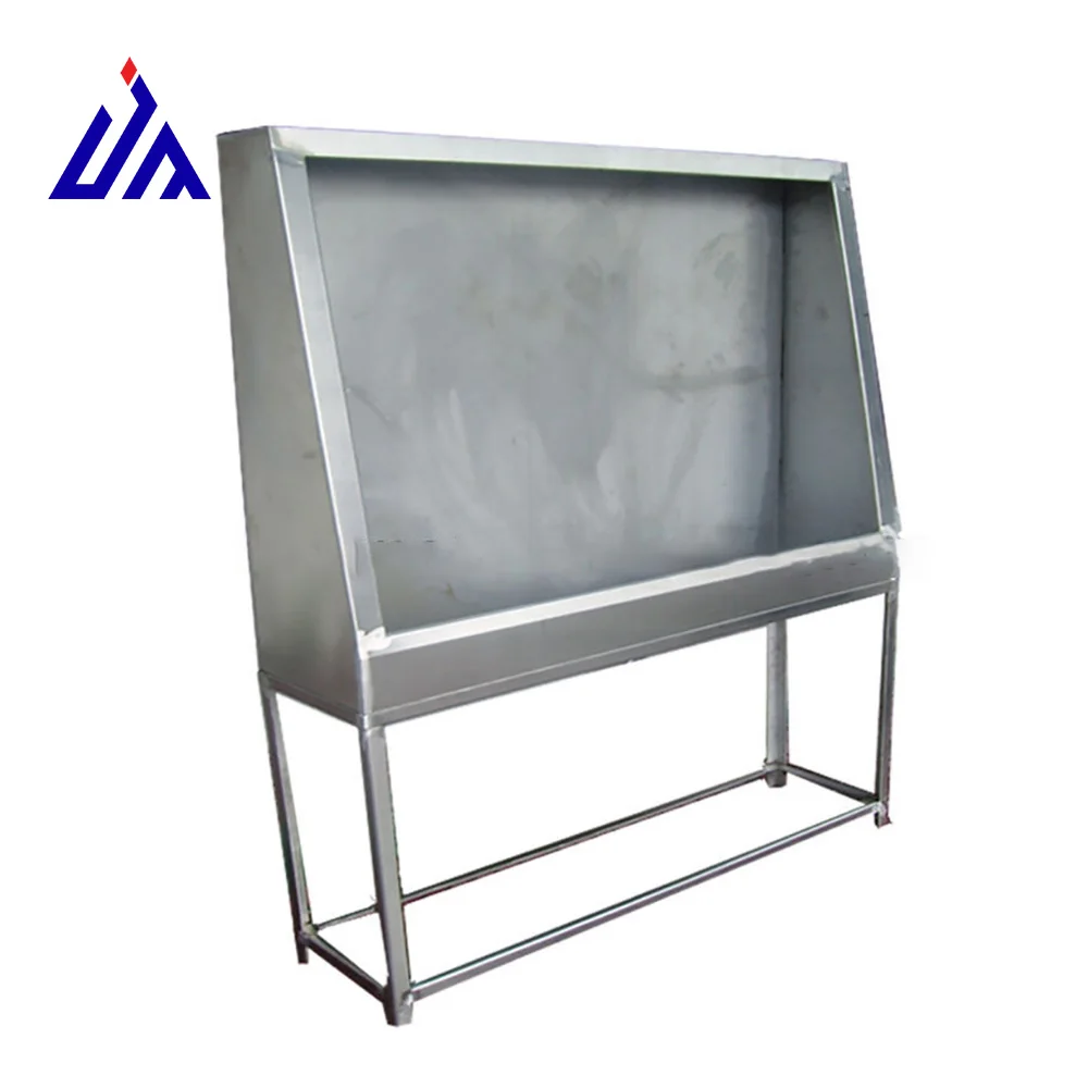 Screen Printing Washing Tank /screen Washout Booth Screen Printer Washing Machine Manual with LED Light