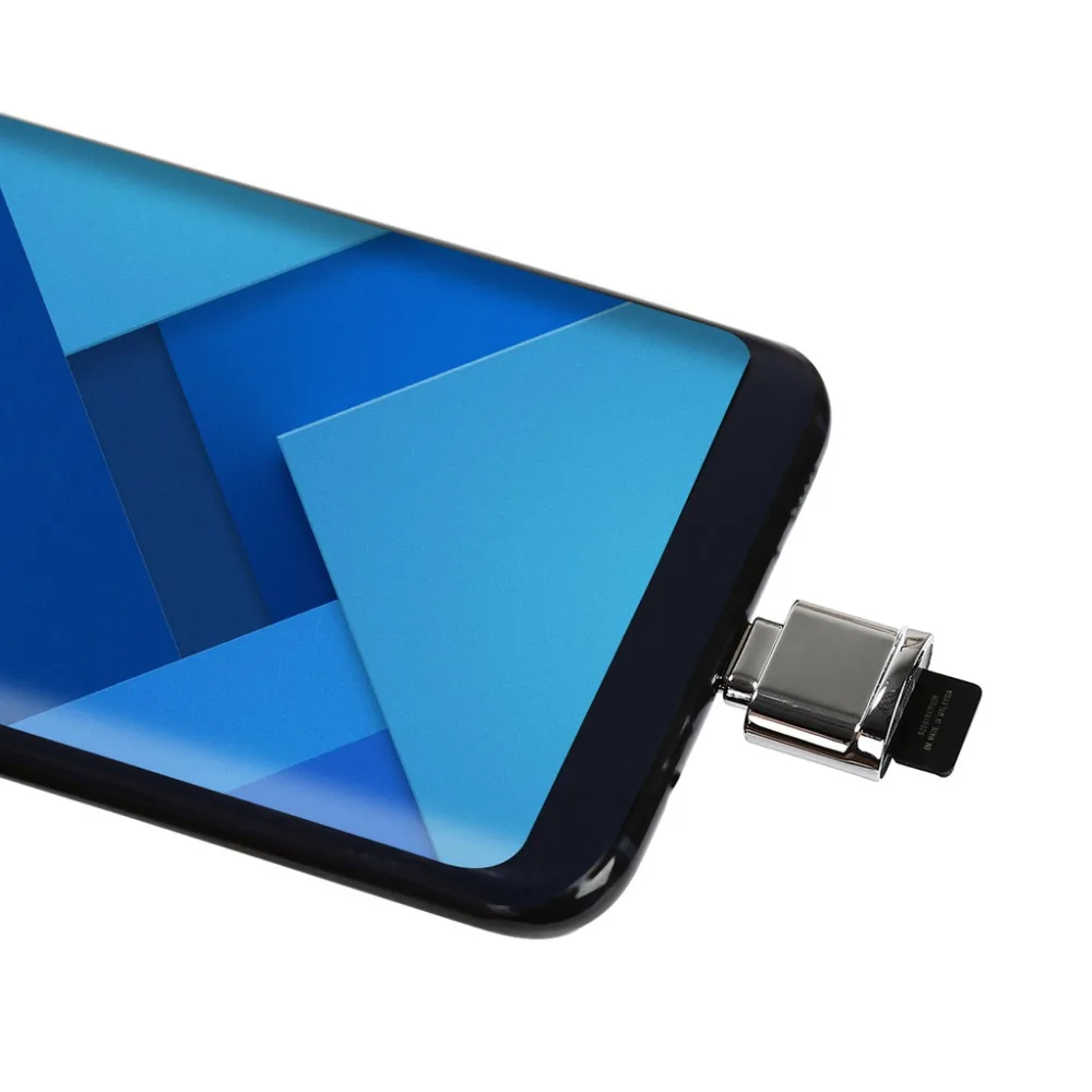  Корпус из цинкового сплава мини usb type c 3 0 USB OTG адаптер micro USB/SD/TF кард-ридер для Macbook мобильных телефонов чтения