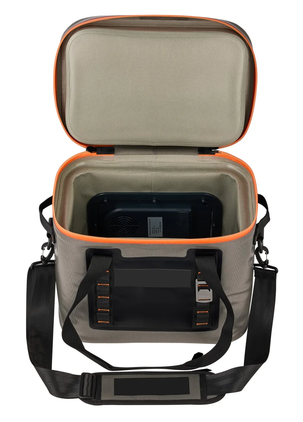 15 Liter, 16 Quart Iceless Cooler and Warmer Bag with Hybrid Thermo-Cool Technology Adjustable Shoulder Strap