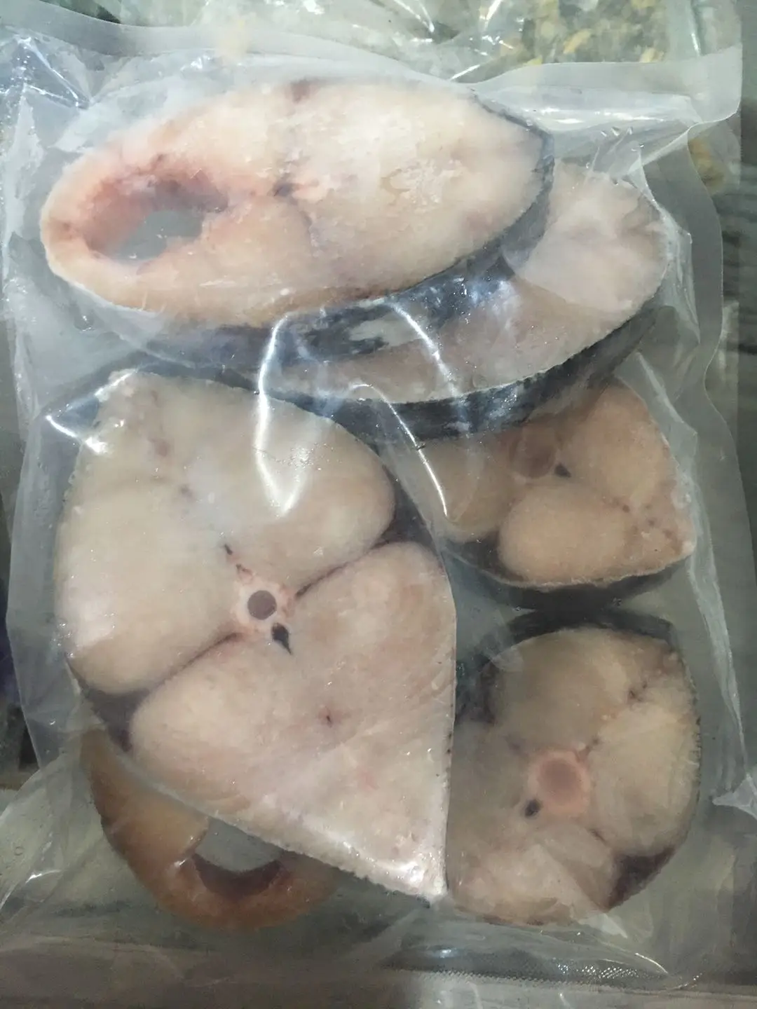 Frozen Stripe Spanish Mackerel King Fish Steak