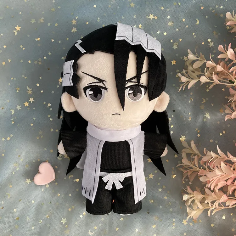 Милая мягкая плюшевая игрушка с отбеливателем Ulquiorra Cifer Kuchiki Rukia Ichimaru Gin аниме для косплея кукла 20 см подушка веера подарок