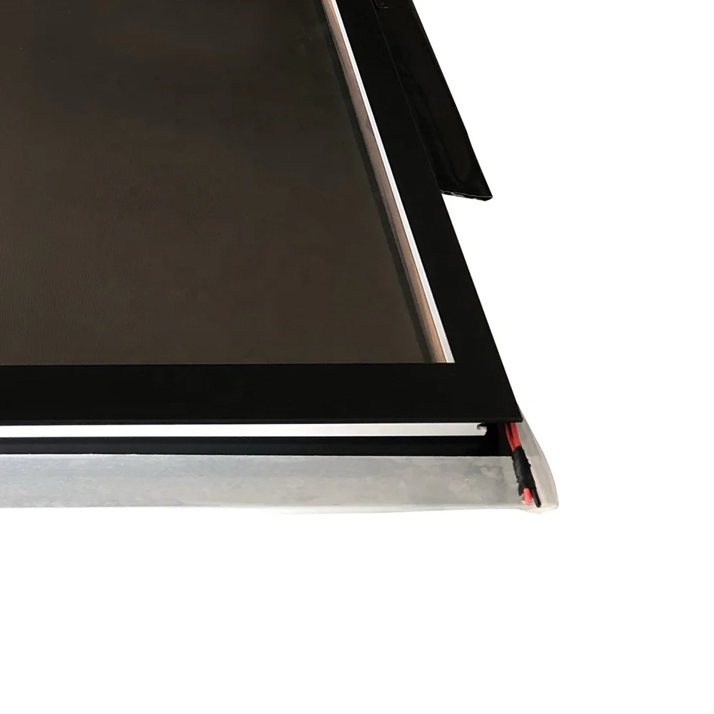 
China Factory Fridge Transparent LCD Advertise insulating Glass Door 