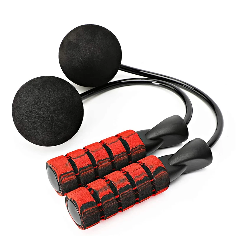 Wholesale comfortable Foam Handle Cordless ball high speed Skipping Rope Wireless jump rope For Aerobics Exercise