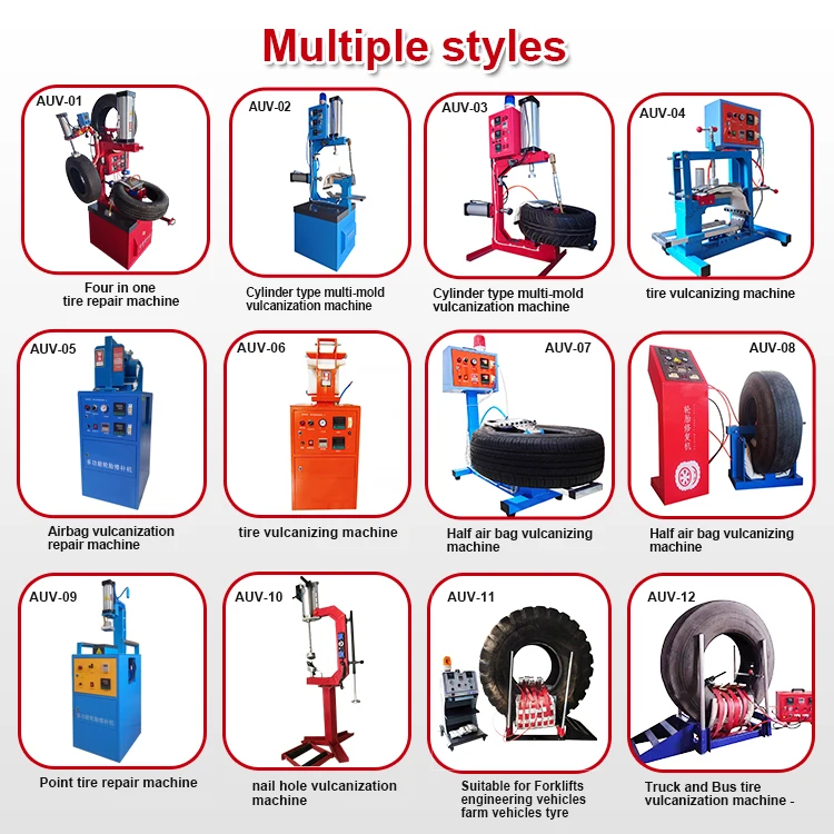 Tyre Repair Patch Machine/Tire Vulcanizer For Truck Repairing With CE