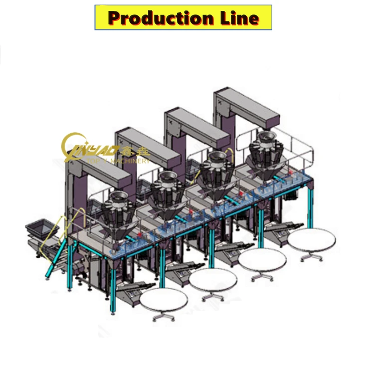 TOP Y High Quality Full Automatic Weighing Filling Mozzarella Cheese Packing Machine Food Packaging Machine