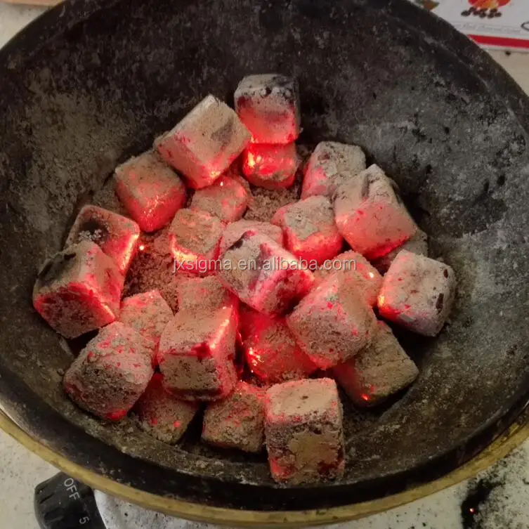 Factory Price Smokeless pure coconut Shell made shisha hookah charcoal