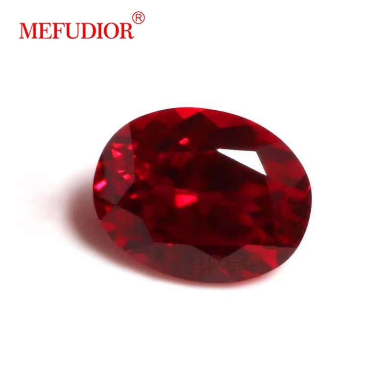 Oval ruby  price per stone gemstones 8# Corundum ruby
