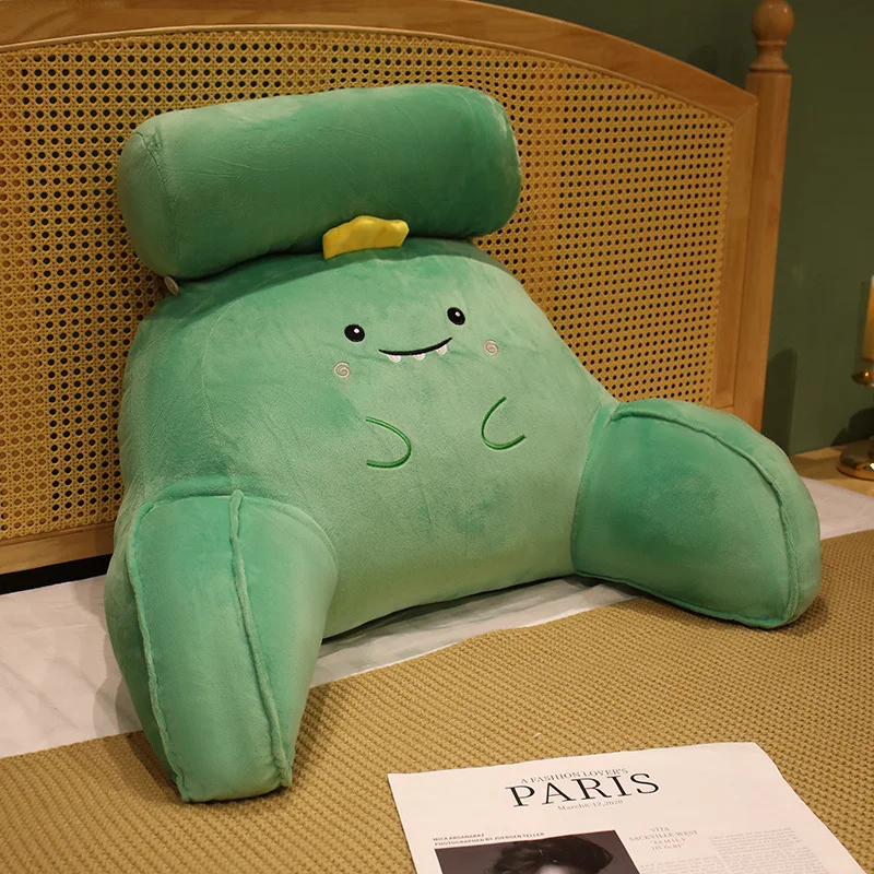 Soft bag large backrest waist protection cushion dormitory bed reading backrest cushion office tatami  cushion