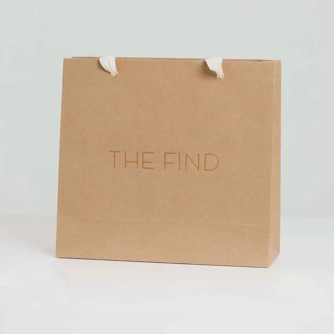 Custom Printed Your Own Logo Machines Making Kraft Brown Paper Bag Wholesale Kraft Food Packing Bag With Handle