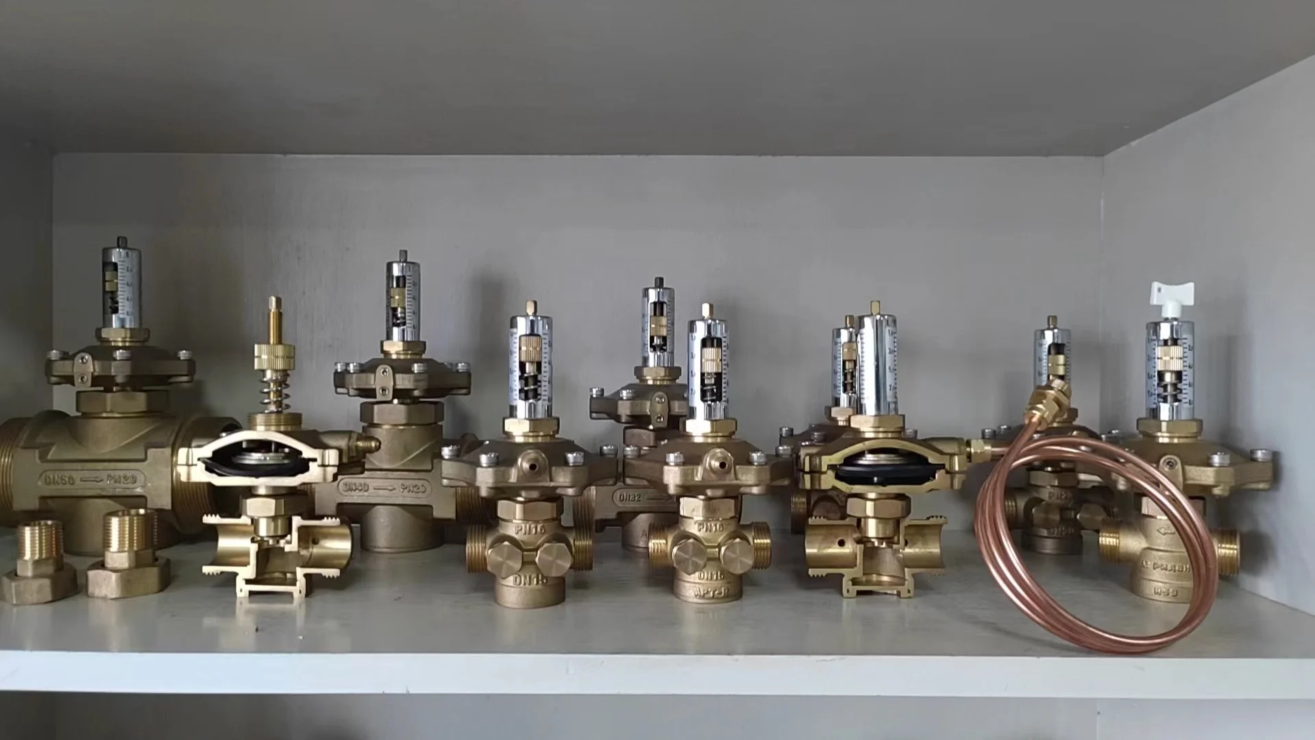 3/4inch Brass Differential Pressure Control Valve DPCV Valve Dynamic balancing control valves