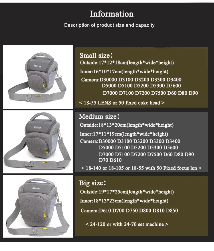 2019 wholesale latest style waterproof camera backpacks gifts multi-function digital small video shoulder DSLR camera bags
