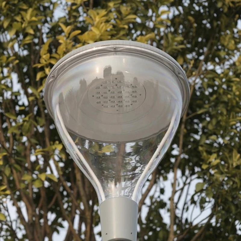 Modern simple design 3 years warranty aluminum outdoor pole light for garden