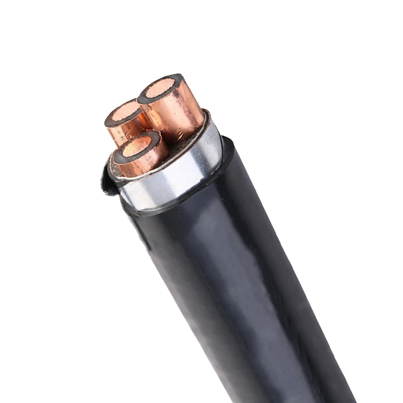 High Voltage Underground Power Cables Oxygen Free 35kV Aluminum Core Insulated Electrical Wire Solid Conductor Copper Cabling