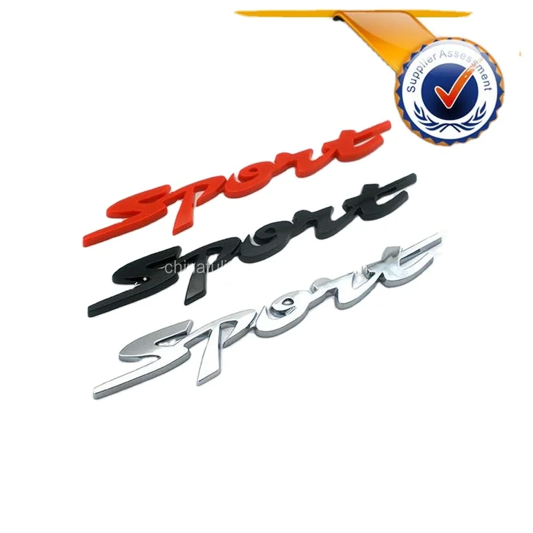 car stickers sports emblem badges