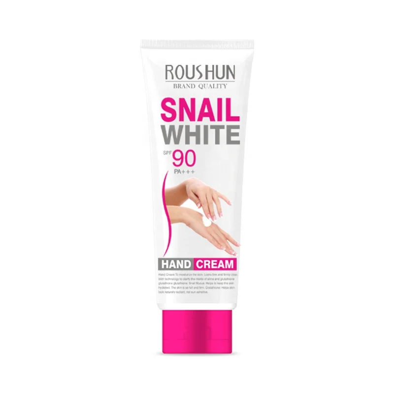 
HOLU good sell new products Snail cream hand cream Lotion Moisture Whitening 