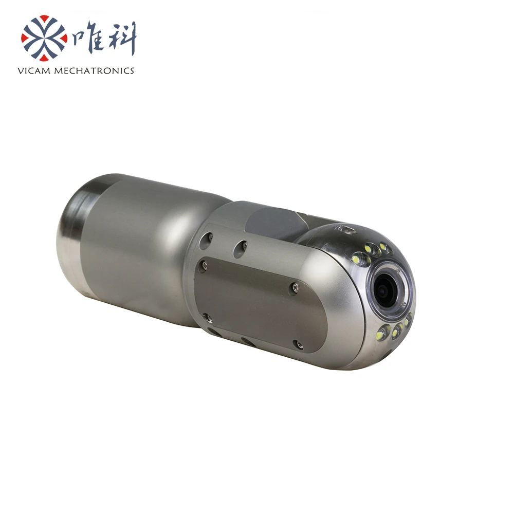 HD DVR Camera system battery powered pipe inspection robot for pipeline inspection