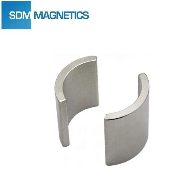 Customized Quality Certificated Neodymium Arc Magnets For Flywheel