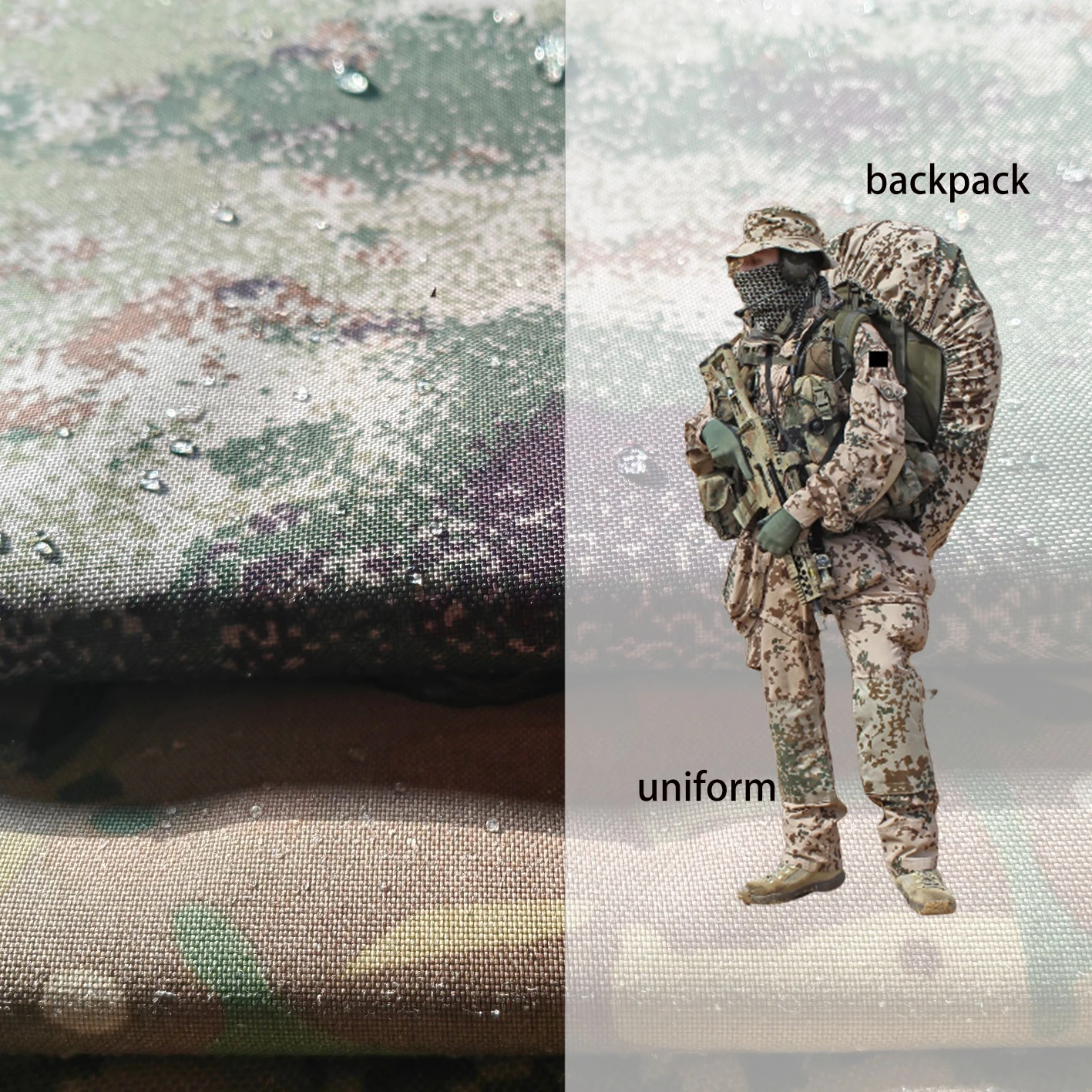 Hot Sale 100% Nylon 1050D Cordura Pu Coated For Uniform Bag Backpack Travel Bag Sports Wear