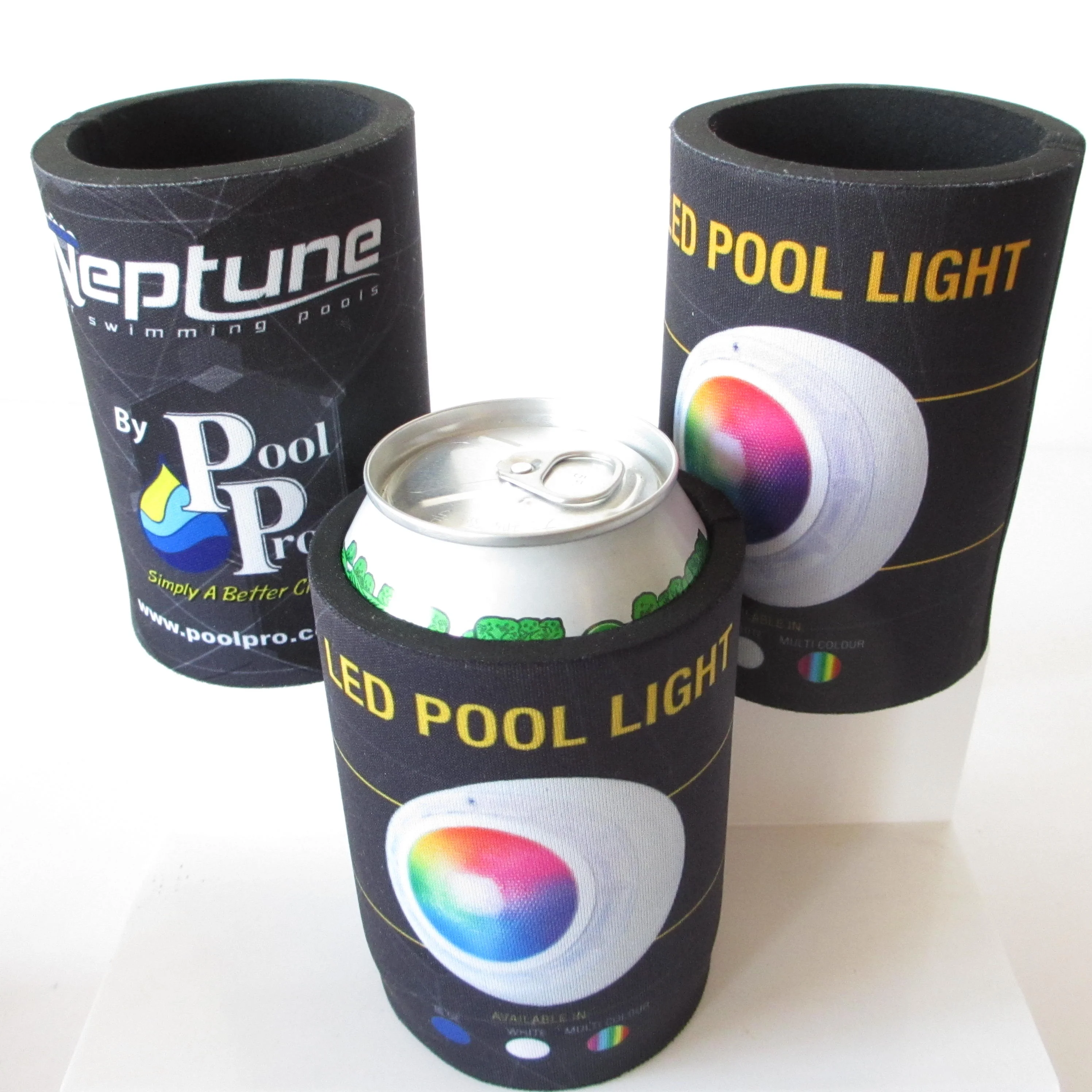 neoprene stubby cooler , Stubby can Holder with heated adhesive tape on the seam