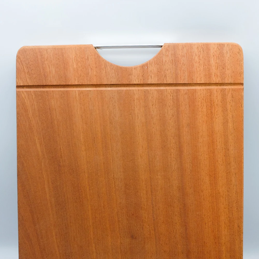 Aesthetic Luxury Wholesale Non Slip Unfinished Antique Stand Raw Red Beech Wood Food Cheese Serving Cutting Board with Handle